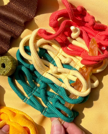 Dumpling Snuffle Mat for Dogs – Interactive Nosework Puzzle Toy