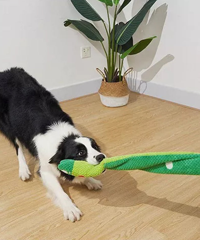 Long Snuffle Dog Toy – Interactive Nosework & Treat Puzzle