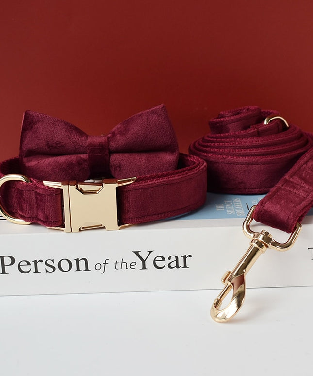 Burgundy Leash