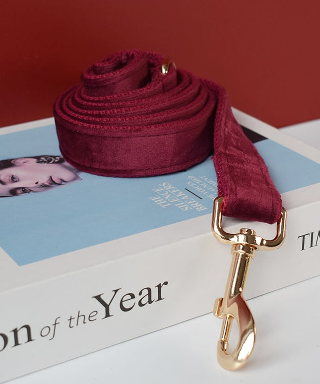 Burgundy Leash