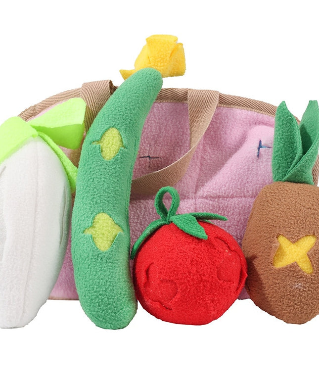 Grocery Bag Nosework Dog Toy Set – Interactive Treat Puzzle
