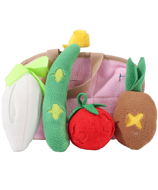 Grocery Bag Nosework Dog Toy Set – Interactive Treat Puzzle